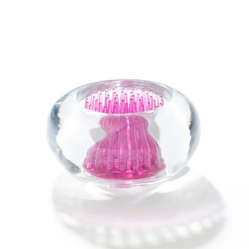 Vaso in vetro per fiori kenzan giapponese